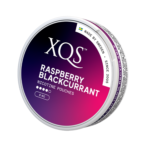 XQS Raspberry Blackcurrant Slim Strong*